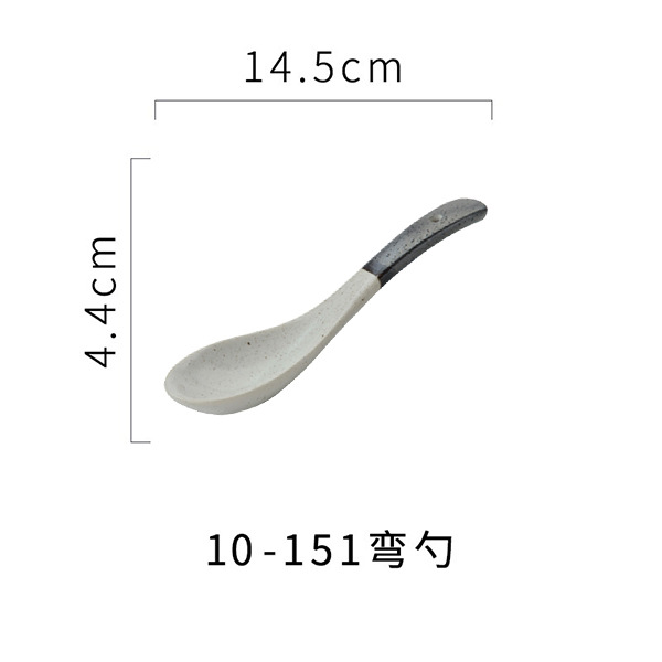 Three-Pointed Japanese-Style Hand-Painted Blue And White Porcelain Household Dessert Eating Internet-Famous Ceramic_voghion.com