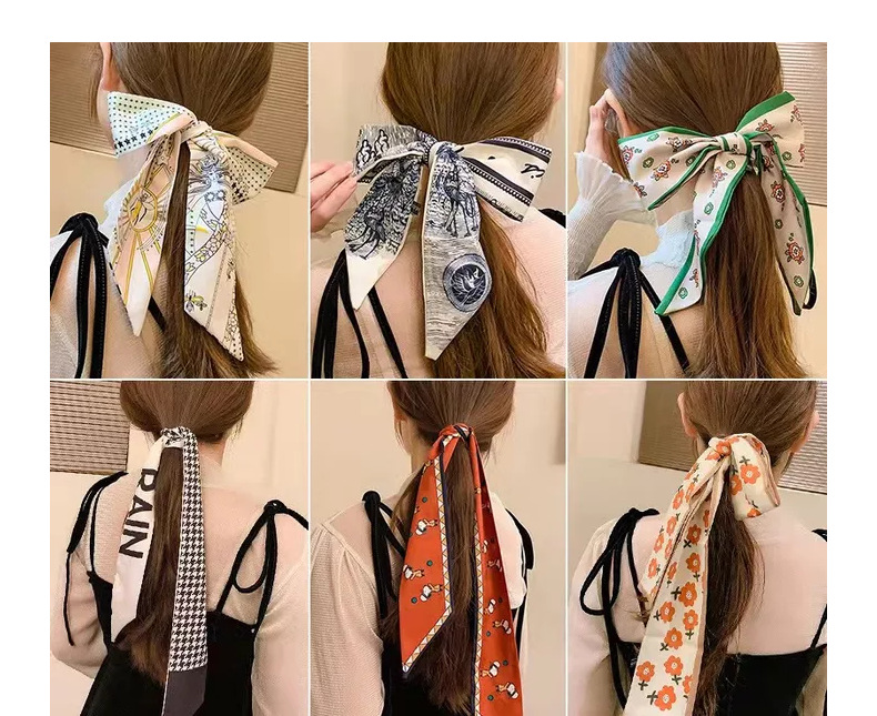 Printing Design Fashion Style Fashion Animal Flower Cloth Printing Hair Band 1 Piece