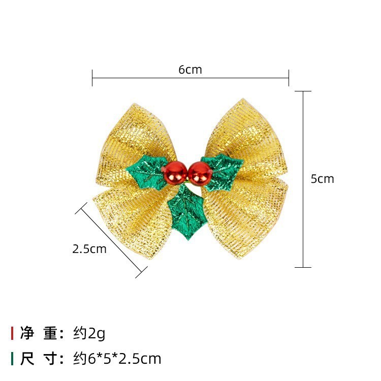 Small bell with bow, hairgrip with accessories, box for hotel, pack, Birthday gift 3