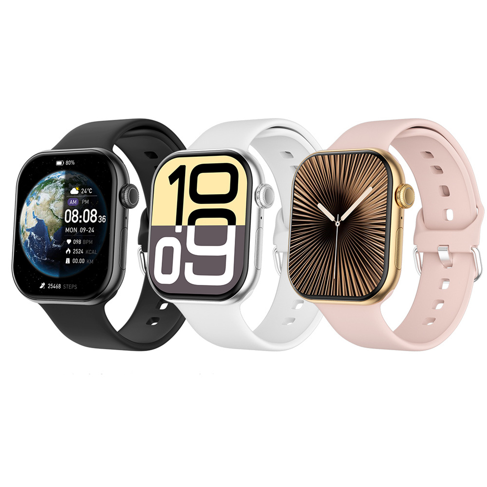 IW12Pro reloj inteligente transfronterizo llamada Bluetooth mensaje de monitoreo de salud de frecuencia cardíaca alerta de tiempo deportivo