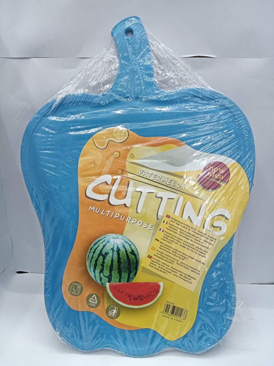 Tabla de cortar portátil productos de plástico en forma de fruta exportación suministro directo color tarjeta blister embalaje