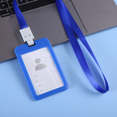 Lanyard for name badge Double-sided badge holder Exhibition sign Work card Bus access control Factory sign Employee hanging badge Badges