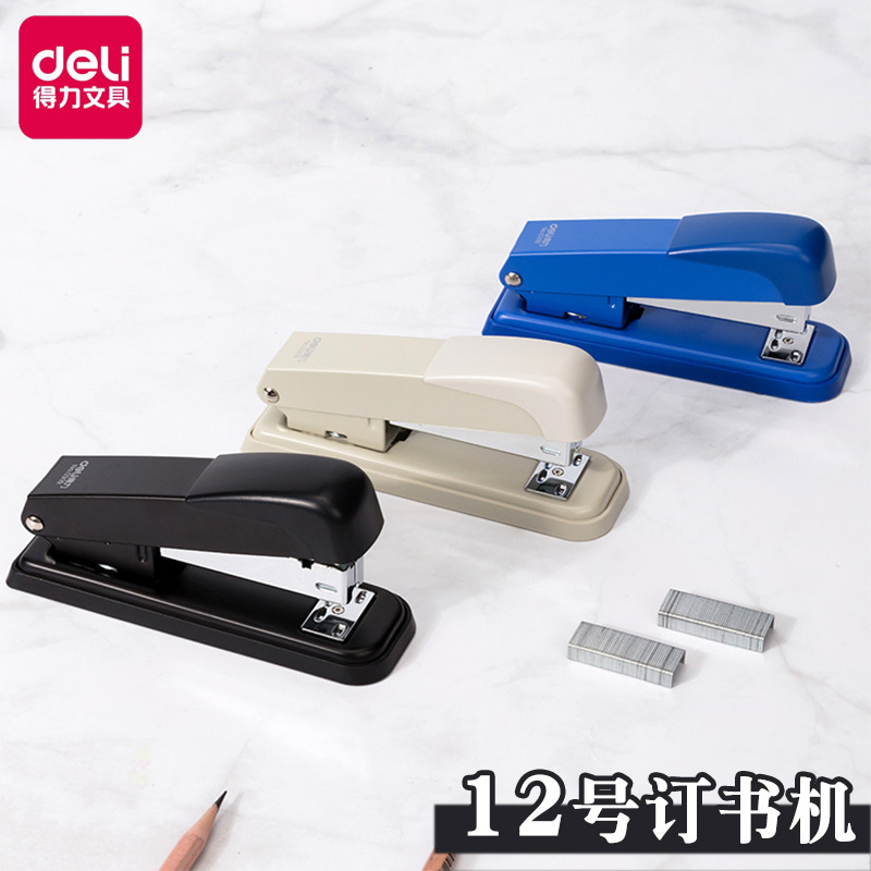 델리 0315 스테이플러 12호 스테이플러 중형 제본기 사무용품 문구 도매 25페이지 스테이플러