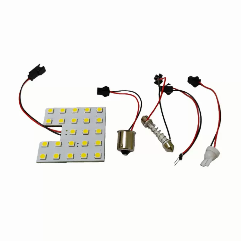 T10 LED室内车顶灯 12V-24V双尖内饰灯 LED阅读板灯  23LED房灯