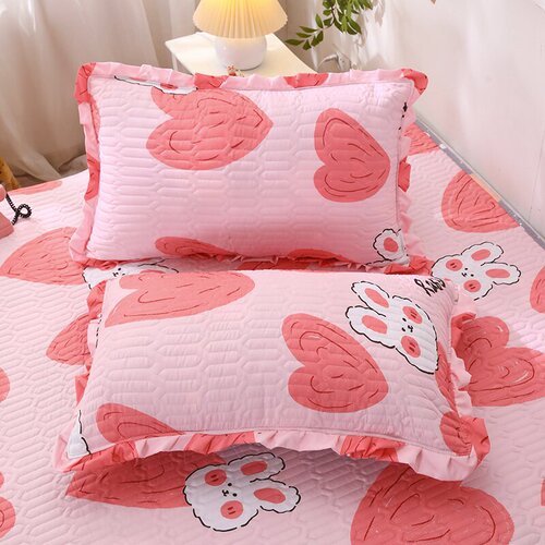 Summer Pillowcases Wholesale Pillowcases Autumn/Winter Quilted Corner Pillowcases with Cotton Edge Student Dormitory Children Single Double Gift