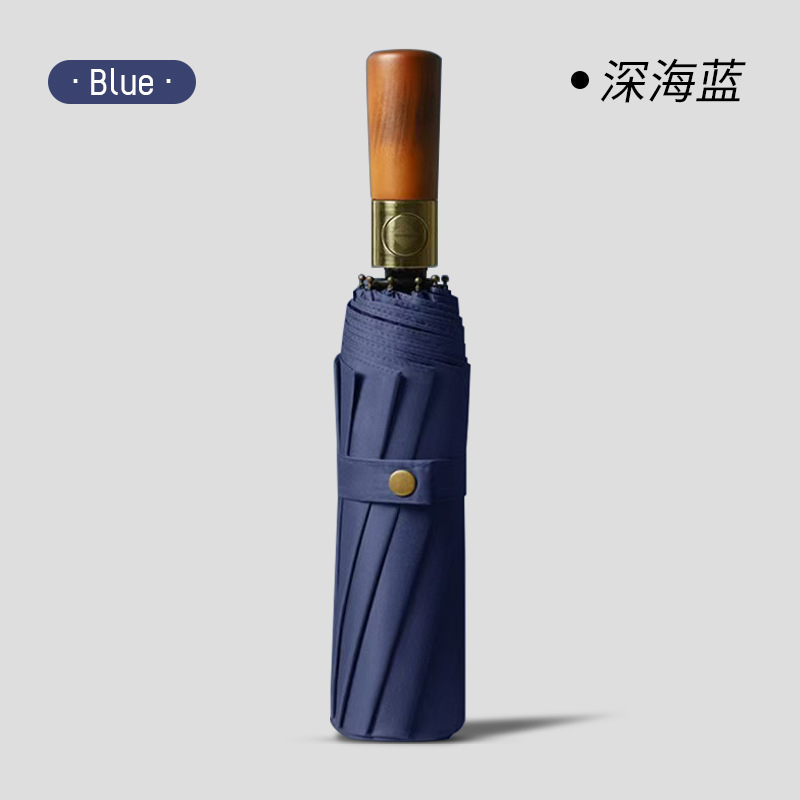 自動傘 24 ボーンビニール日焼け止め UV 日傘折りたたみハイエンドダブルボーン日傘卸売|undefined