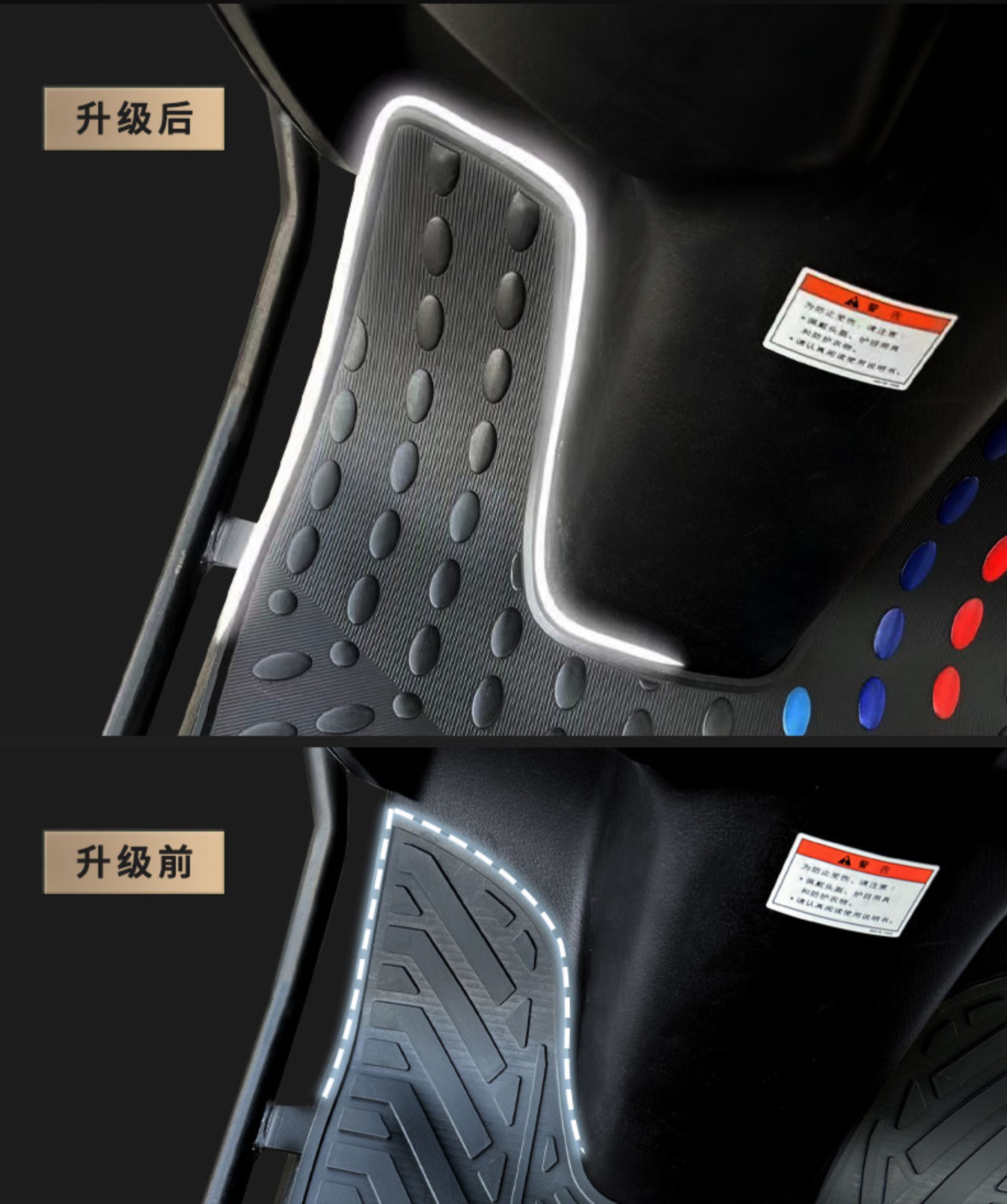 Niu Electric Scooter NXT Foot Mat Modification Accessories Thickened Waterproof Foot Pad Niu NXT Foot Mat