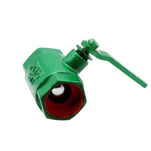 Internally threaded iron ball valve green painted ball valve iron ball valve threaded manual quick-opening ball valve old-fashioned quick installation of hot and cold water