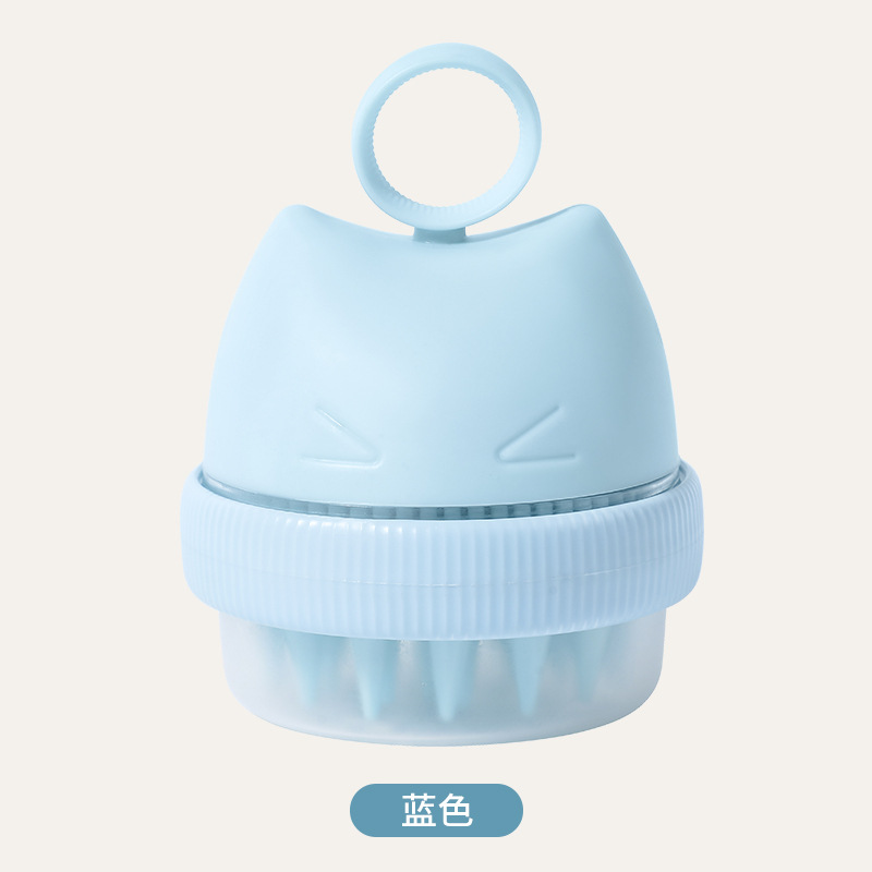 Cepillo de baño para perros para mascotas, artefacto de baño para gatos, suministros esenciales para el lavado de perros