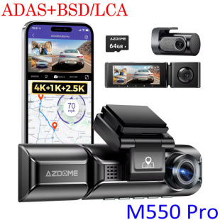AZDOME��܇ӛ䛃x���R�^ӛ䛃x4K+1080P+1440P����WIFI GPS܇܉�E