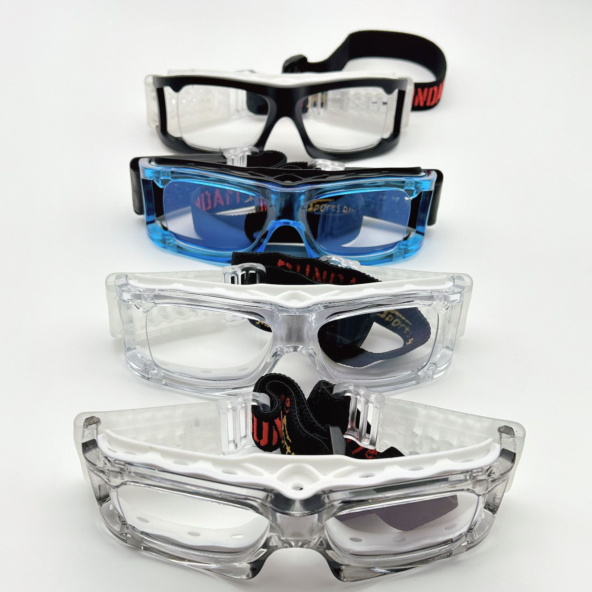 篮球运动眼镜框男女通用款时尚简约防风沙防冲撞护目镜可配近视镜