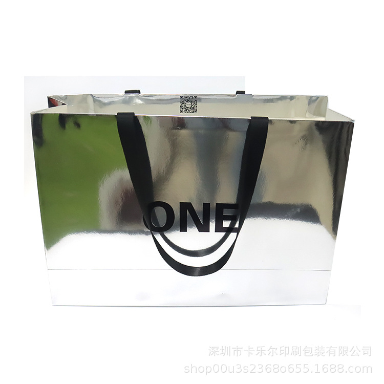 印刷各种图案 白卡黑卡特特种纸礼品纸袋服装珠宝手提高档礼品袋