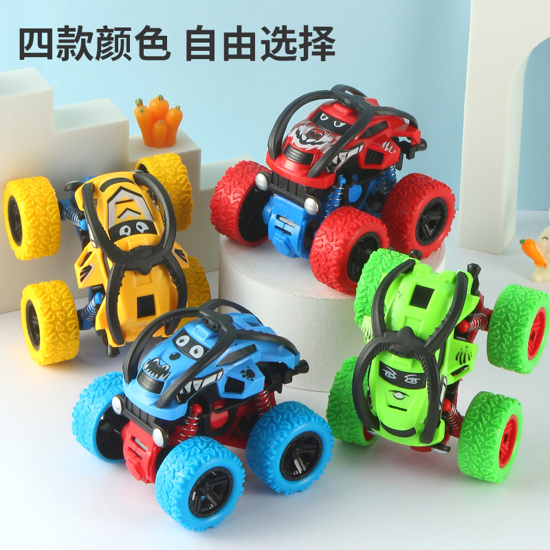 Children's Educational Toy Engineering Vehicle Model Boy Inertia Four-Wheel Drive off-Road Vehicle Stall Toy Wholesale