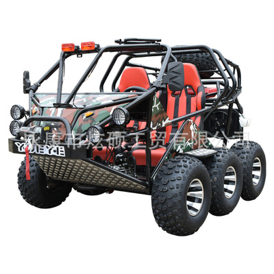 Six drive beach car 450 Karting Two-seater wheel axle Terrain The snow Mountain cross-country motorcycle