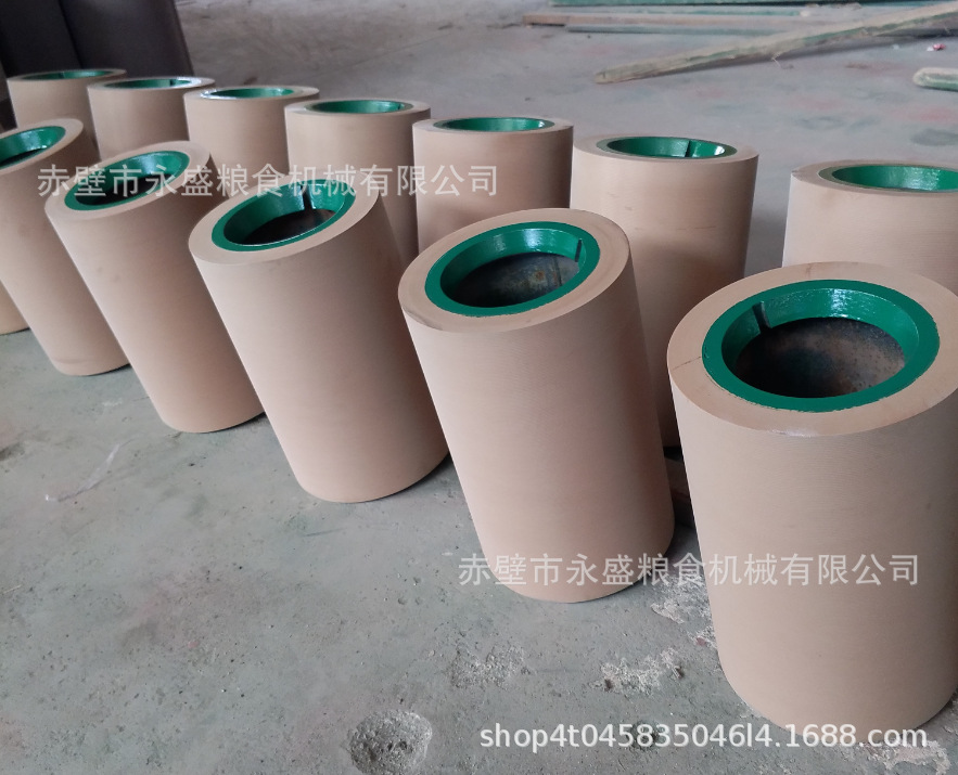 14 인치 호박색 부틸 벤젠 껍질 고무 롤러