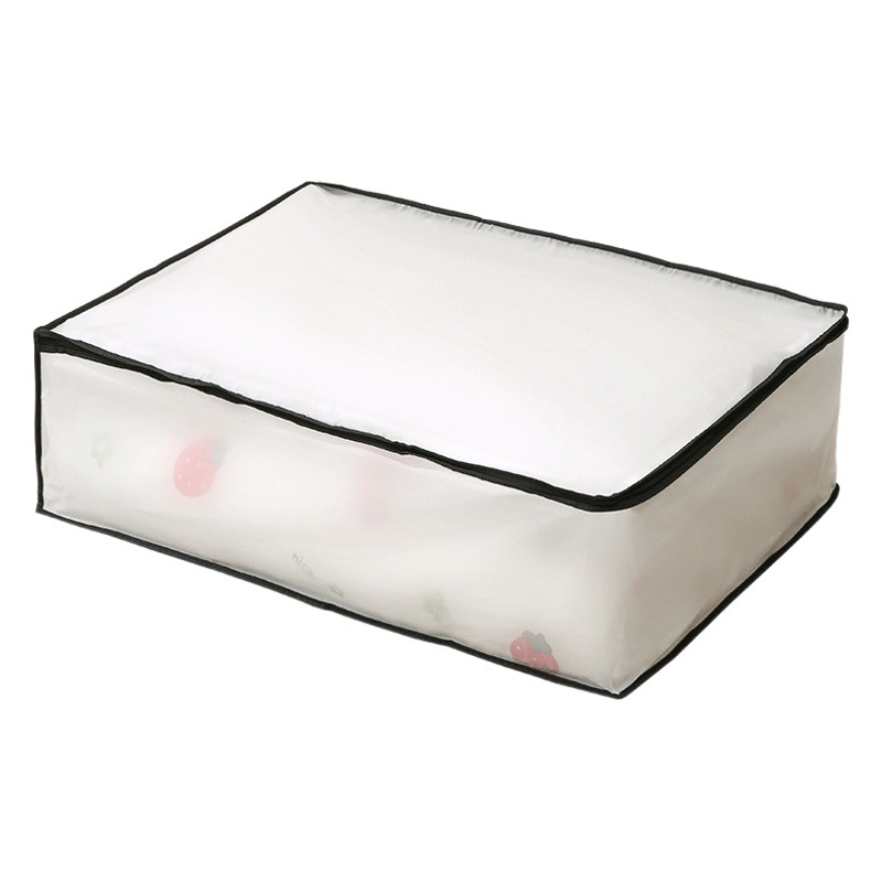 2023 nueva bolsa de almacenamiento de edredón de algodón EVA ropa visual caja de almacenamiento de edredón a prueba de polvo a prueba de humedad bolsa de embalaje de equipaje