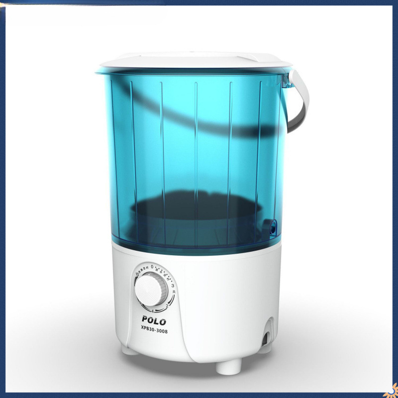 Small Sock Washing Machine for Underwear Dormitory Mini Dehydration Spin Dryer Folding Washing Machine for Babies and Children