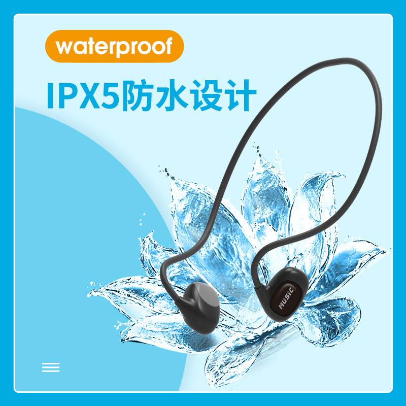 Students Listening to Online Classes Use Ear Protection with Bone Conduction Concept Headphones, Factory Direct Supply, Cute Dual-Ear Wireless Headphones as Gifts