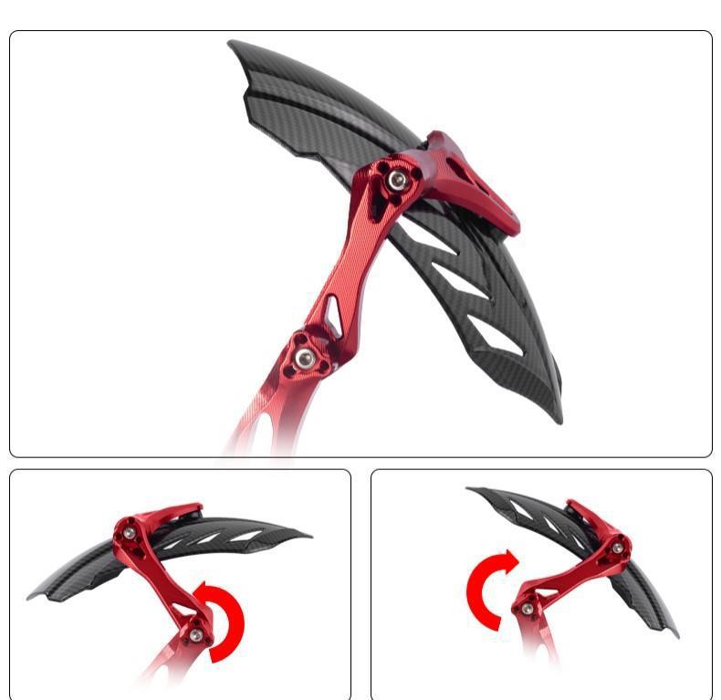 Universal Rear Fender for Electric Vehicles, Suitable for Niu N7, Niu, Yadea Modified Parts, F90, F30, N8 Motorcycle Widened Version