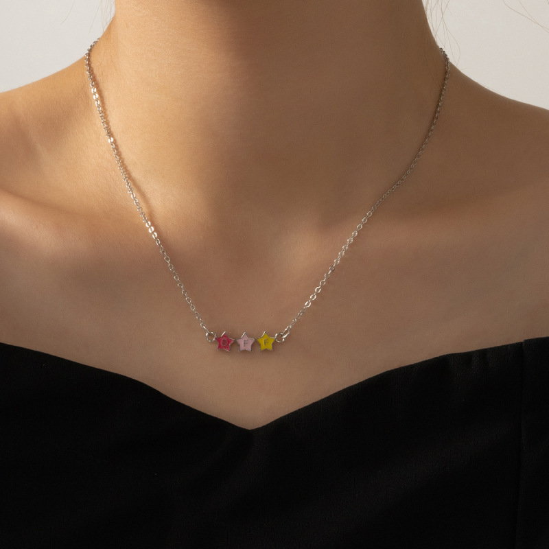 Special Craftsmanship Ins Simple, Fashionable and Cute Necklace for Women in Various Colors, Versatile for Daily Parties Special Craftsmanship Ins Simple, Fashionable and Cute Necklace for Women in Various Colors, Versatile for Daily Parties