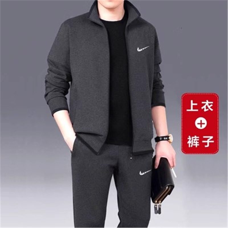 Nkd---608 dark gray-long set