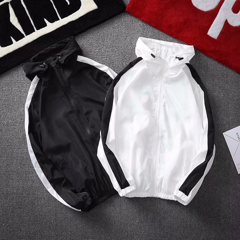 Wholesale Men's Thin Spring and Summer New Korean Style Trendy Student Popular Jackets Casual Men's Sun Protection Clothes Wholesale Men's Thin Spring and Summer New Korean Style Trendy Student Popular Jackets Casual Men's Sun Protection Clothes