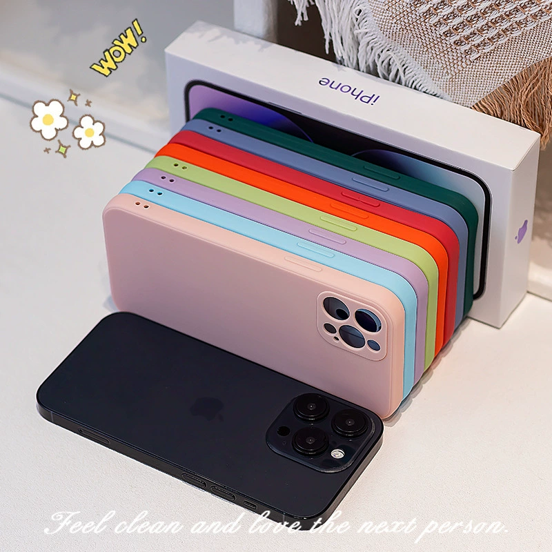 Чехол для iPhone с матовым покрытием, с дизайном яблока, совместим с кубиком Рубика
