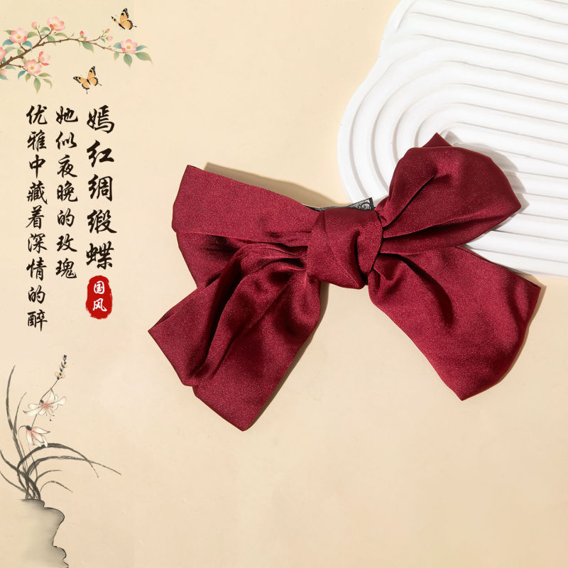 发夹古风扇形珍珠流苏侧边夹刘海夹创意碎发鸭嘴夹子头饰品批发女|undefined