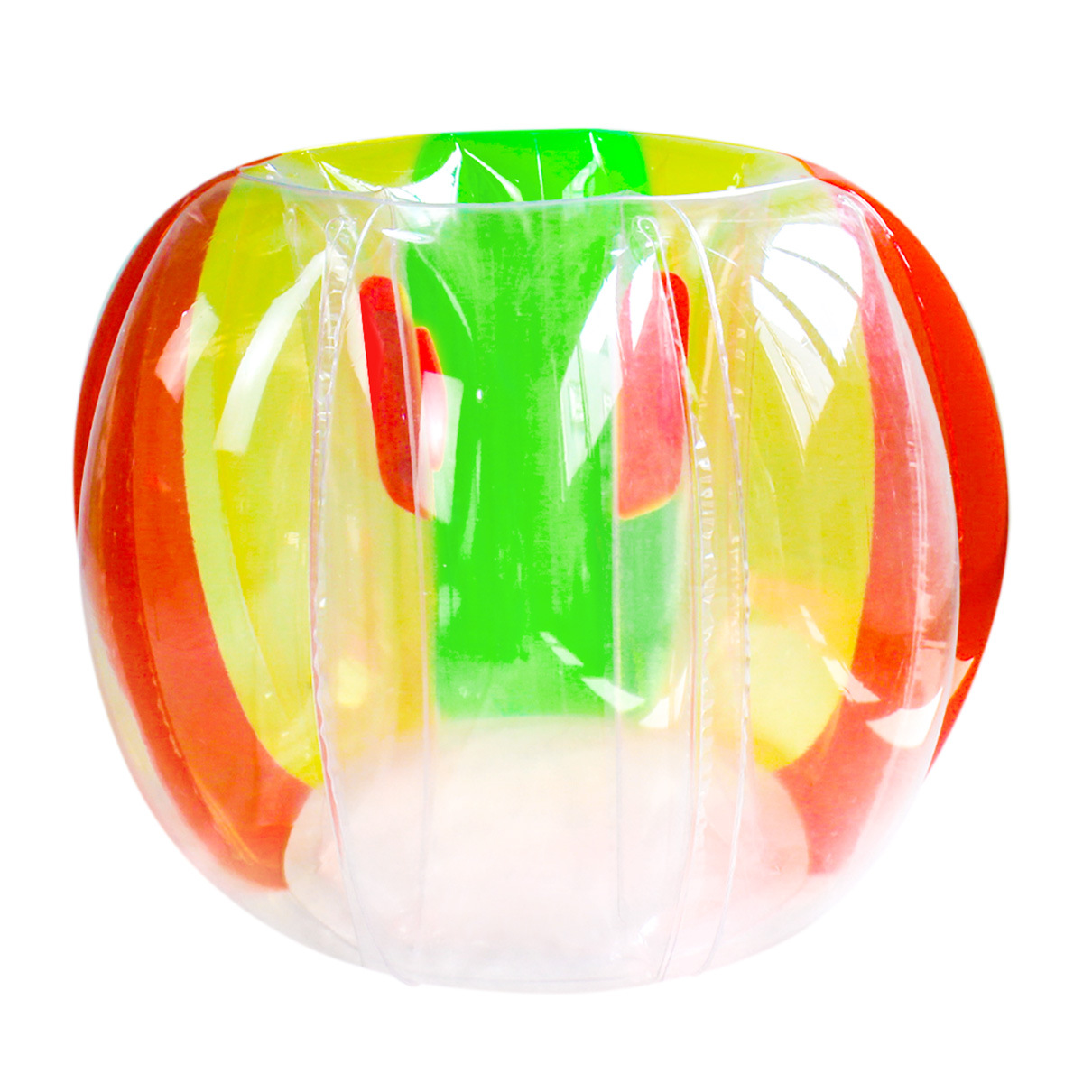 Juegos divertidos accesorios de bolas de choque inflables bolas de choque de hierba juguetes de bolas de amortiguación de sumo inflables bolas de burbujas