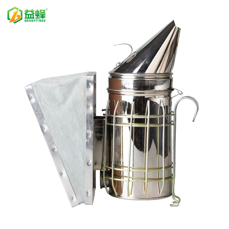 养蜂工具尖嘴不锈钢牛皮喷烟器 201材质蜂具 熏烟器喷烟壶驱赶蜂