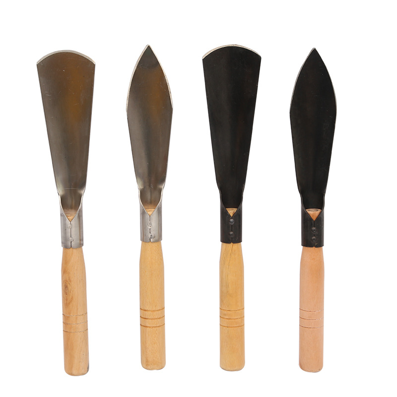 Fábrica al por mayor jardín al aire libre pequeña pala jardinería herramienta de madera pala plantación flor pala excavación verduras silvestres conducción mar pala