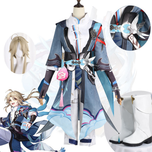 Beishui Trading Collapse Star Dome Railway Game Cos Yanqing Cosplay Men's MiHoYo Game Animation COS