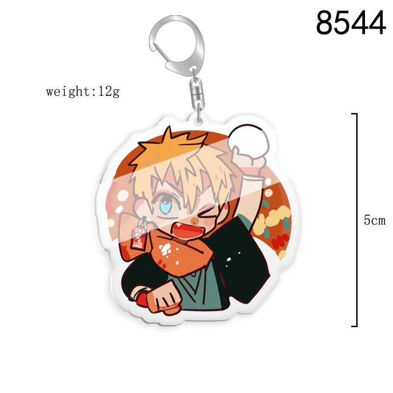 Acrylic Keychain (Dibin) Huazi Jun версия аниме Чиби подвеска, индивидуальные цветовые коды