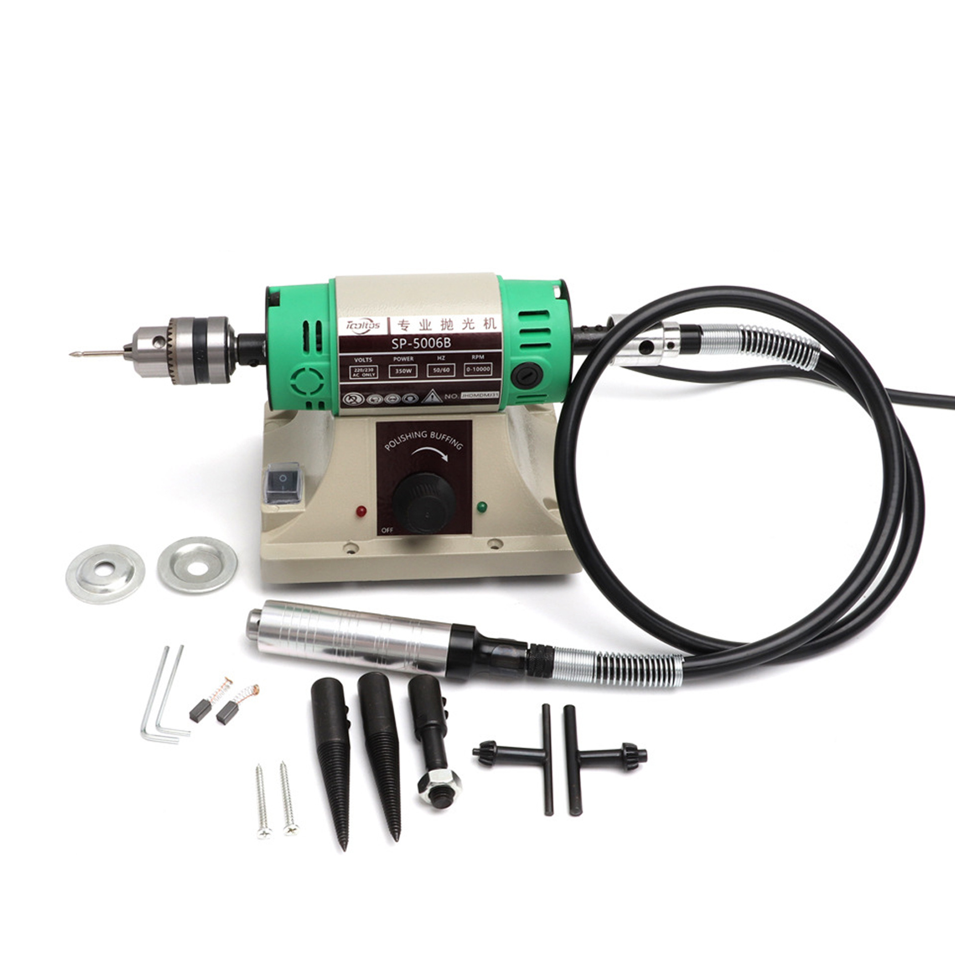 多功能电动打磨 抛光 雕刻一体机 Diy手工台磨机木工雕刻打孔工具