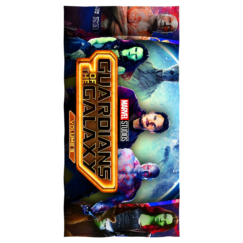 Границы кросс-бордер Amazon Galaxy Guard 3Guardians of the Galaxy напечатанное пляжное полотенце-плед