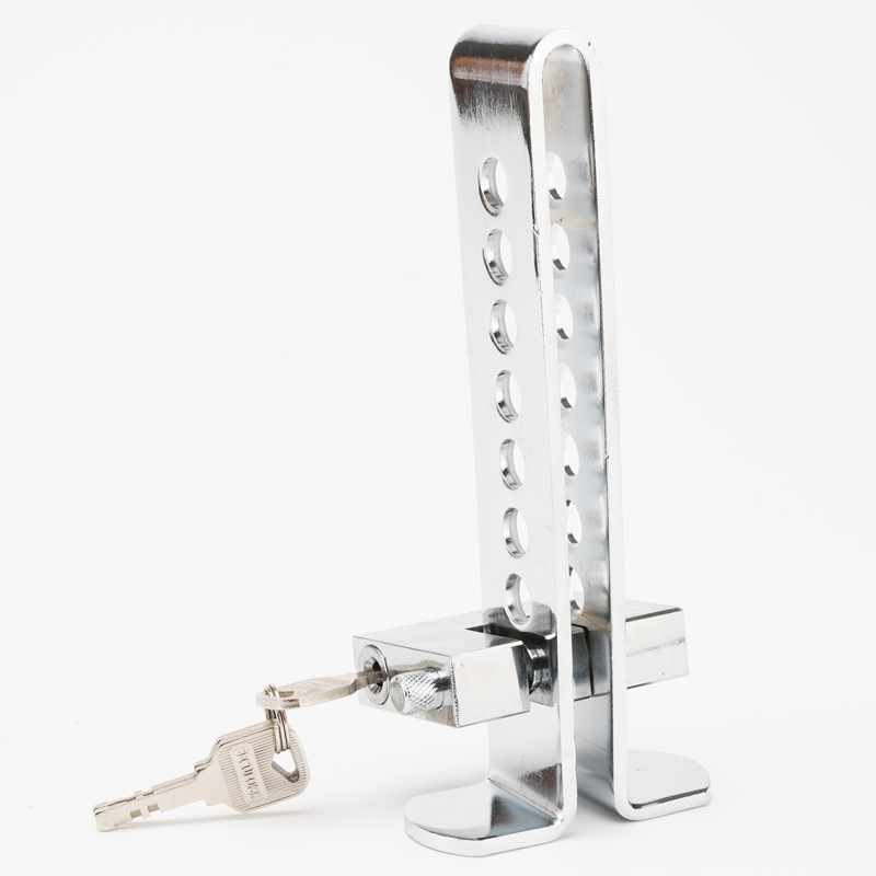 Car Clutch Lock Stainless Steel Adjustable Clutch Lock Universal Multi-Functional Throttle Limiter Anti-Theft Brake Lock