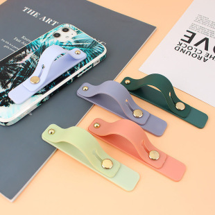 Mobile Phone Ring Buckle Finger Strap Holder Mobile Phone Buckle Ring Desktop Multi-Functional Men's and Women's Portable Mobile Phone Case Universal Holder