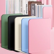 2片书立架大号书夹书靠书挡学生用伸缩书立办公室桌面收纳固定简