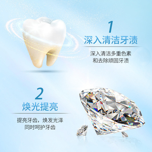 GECOMO Teeth Stain Cleaning Brush Deeply cleans gums and oral cavity without hurting teeth, removes calculus, portable tooth cleaner