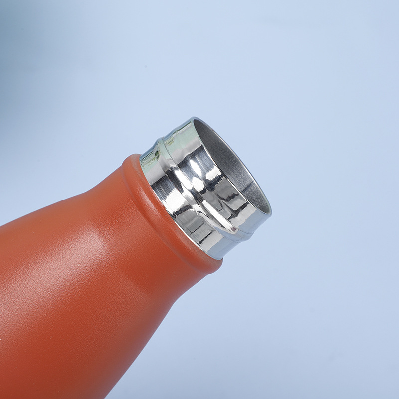 Comercio al por mayor de acero inoxidable ventosa Comercio exterior Amazon botella de boca pequeña portátil deportes al aire libre botella de Coca-Cola personalización