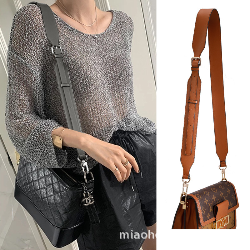 Transform Women's Bags into Crossbody Bags with Wide Shoulder Straps, Brown Shoulder Straps, Backpack Straps, Bag Replacement Straps, Bag Strap Accessories