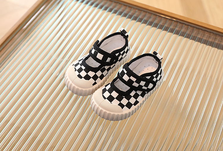 Décolleté, scarpe di tela per ragazze, scarpe di tela per l'asilo primaverile e autunnale, scarpe di tela per bambini da 1 a 7 anni, scarpe da principessa, suole solide, morbide_voghion.com