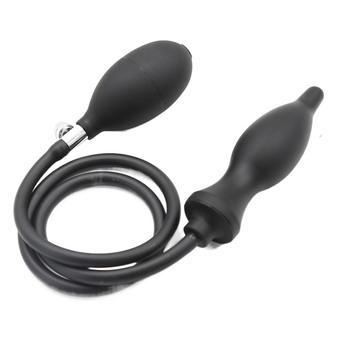 Plug Anal Inflable de Silicona para Adultos