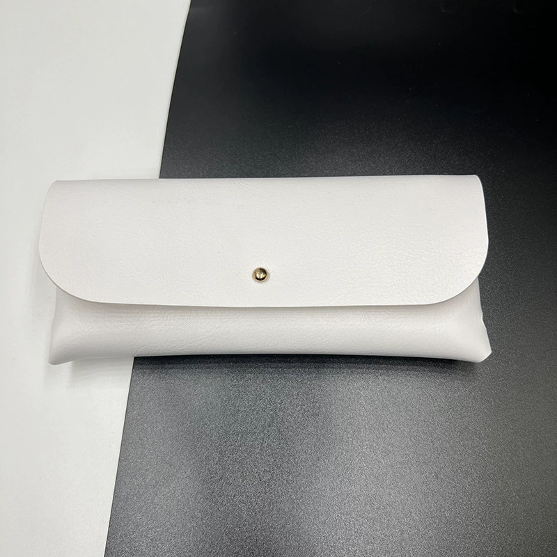 Zippered eyeglass case, hard shell, portable with wrist strap, wholesale