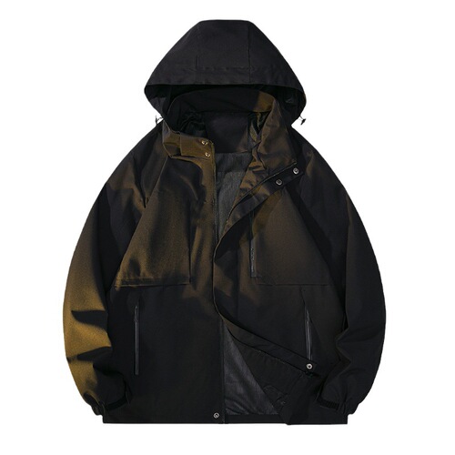 Autumn new outdoor jacket men's mountaineering jacket large size loose sports windbreaker windproof and water-repellent jacket for men