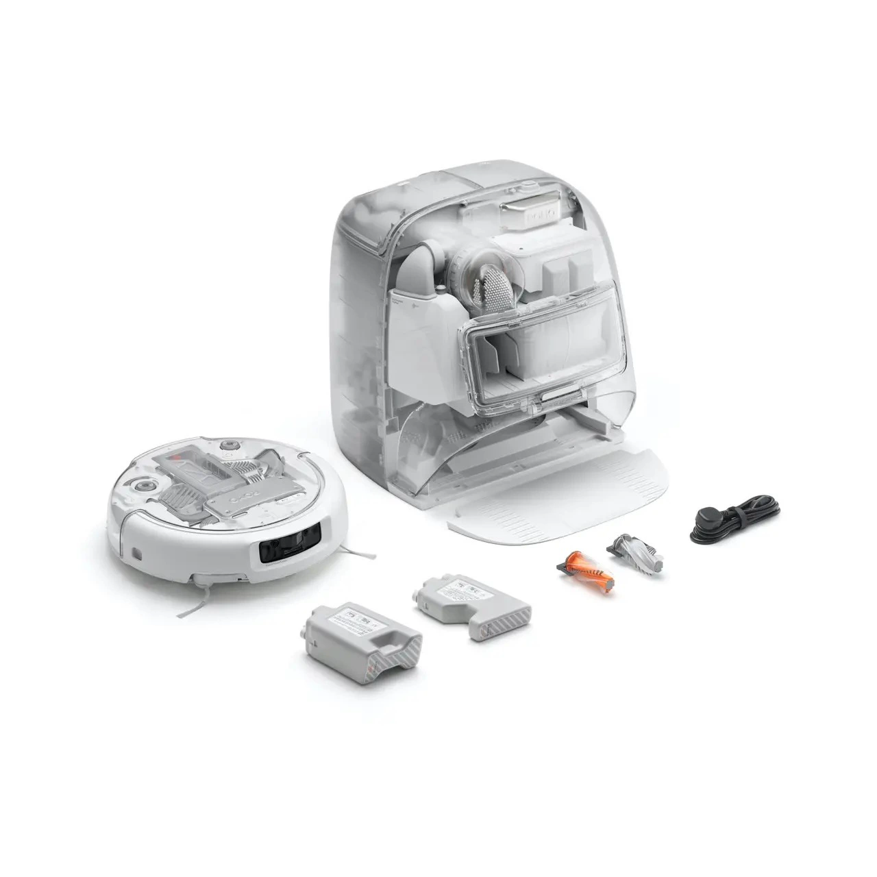 DJI RMOM sweeping robot millimeter-level obstacle avoidance sweeping and mopping all-in-one machine suitable for DJI