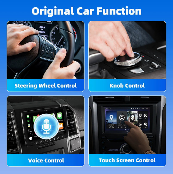 Hot-Selling 2-in-1 Wireless Carplay Adapter Smart Car-Machine Connectivity Box Android Autocarplay Box