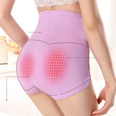 Factory Wholesale High-end Plus Size Cotton Thigh High Triangular Underwear for Plus-size Women with Abdominal Support