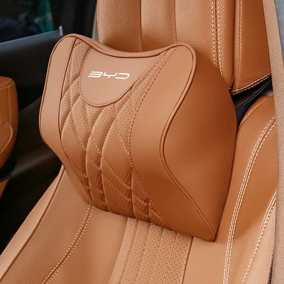 Byd Han Headrest and Lumbar Support, Headrest - byd-1-headrest-golden-scale-orange