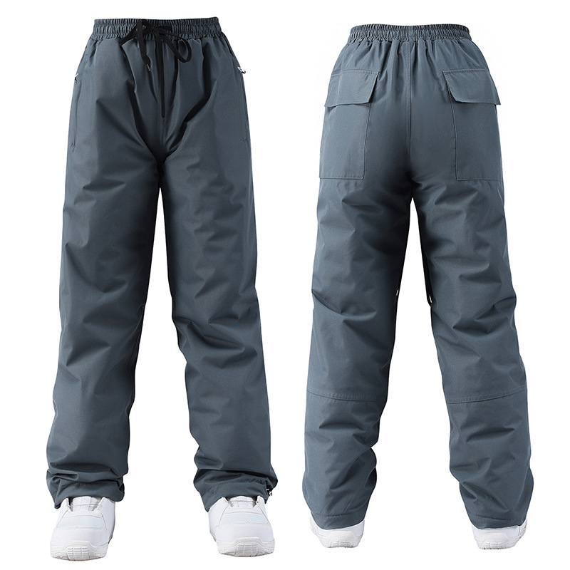Damenbekleidung Skihose im neuen Stil für Herren und Damen im Winter, winddicht, wasserdicht, warme Skihose für Einzelbrett, Doppelbrett_voghion.com